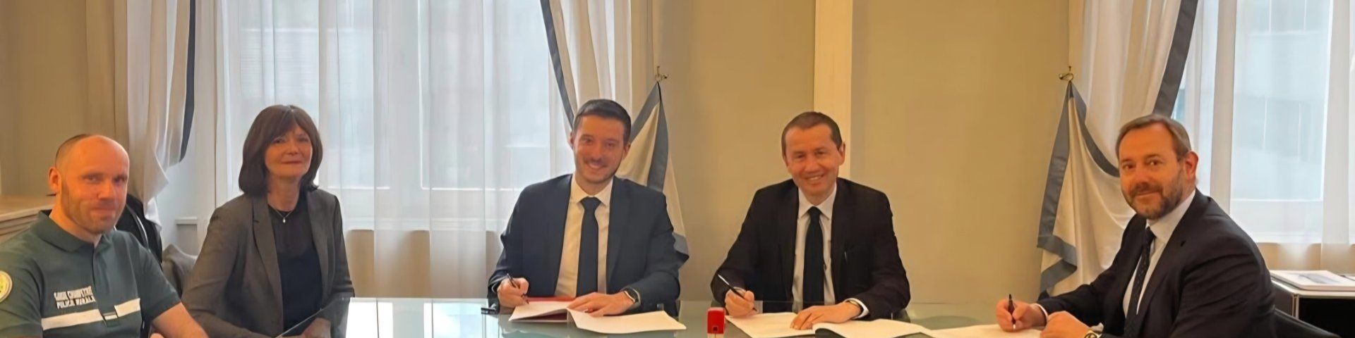 Signature d'un protocole d'accord relatif au traitement des atteintes aux propriétés et à l'environnement avec les Procureurs de Mulhouse et de Colmar